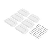 PATIKIL Magnetic Reed Switch, 6 Sets Normally Closed NC Wired Surface-Mounted Door Window Contact Switch for Home Security