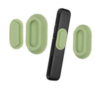 PATIKIL Magnetic Remote Control Holder Wall Mount, Silicone Remote Control Organizer Strong for tv Remote Control Air Conditioning, 2 Pcs, Green