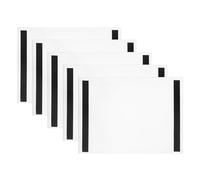 PATIKIL Magnetic Sign Holder Magnetic Frames Clear Plastic Paper Holder with Magnet Borders Magnetic Document Holder for A4 Letter Size Poster Display Home Office Store, 12.6" x 9.1"