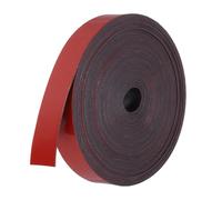 PATIKIL Magnetic Strip Roll, 32.8ft x 0.8" Fridge Magnets Tape Flexible Writable Dry Erase Refrigerator Magnet Sticker Label with Adhesive Back Sheet for DIY Craft Whiteboard, Red