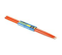 PATIKIL Maple Wood Drumstick Anti Slip Drum Stick 7A Orange 1 Pair for Drumming Musical Instrument Percussion