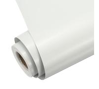 PATIKIL Marble Sticky Back 40cm x 2 Meters, Self Adhesive Wallpaper Peel and Stick Contact Paper Vinyl Wrap Film Roll for Walls Doors Kitchen Countertop Cabinets, White