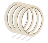 PATIKIL Masking Tape 0.2 Inch Wide, 4 Roll 22 Yard Painters Tape Bulk No Residue Craft Tape for Wall Painting Labeling Car Painting Home DIY Flower Crafts Decoration, Beige