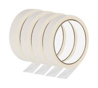 PATIKIL Masking Tape 0.8 Inch Wide, 4 Roll 22 Yard Painters Tape Bulk No Residue Craft Tape for Wall Painting Labeling Car Painting Home DIY Flower Crafts Decoration, Beige