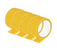PATIKIL Masking Tape 1.8 Inch Wide, 4 Roll 22 Yard Painters Tape Bulk No Residue Craft Tape for Wall Painting Labeling Car Painting Home DIY Flower Crafts Decoration, Yellow