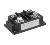 PATIKIL MDQ300A Rectifier Diode, 1 Pcs Bridge Rectifier 300A 1600V Electronic Silicon Diodes for Converting AC Power to DC Power, Black