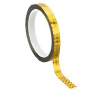 PATIKIL Metalized Polyester Film Tape 12mm x 50 Meters, Metallic Decor Laser Gold Adhesive Mirror Tape for Detailing Accent Wall Graphic Arts Boat Trim Walls