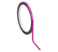 PATIKIL Metalized Polyester Film Tape 5mm x 50 Meters, Metallic Decor Laser Purple Adhesive Mirror Tape for Detailing Accent Wall Graphic Arts Boat Trim Walls