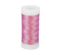 PATIKIL Metallic Thread, 100 Yards Embroidery Thread for Sewing Machine Hand Embroidery DIY Crafts Needlework Gift Wrapping Jewelry Making Decoration, Watermelon Red