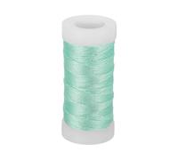 PATIKIL Metallic Thread, 100 Yards Embroidery Thread for Sewing Machine Hand Embroidery DIY Crafts Needlework Gift Wrapping Jewelry Making Decoration, Light Grass