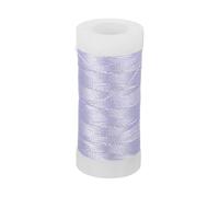 PATIKIL Metallic Thread, 100 Yards Embroidery Thread for Sewing Machine Hand Embroidery DIY Crafts Needlework Gift Wrapping Jewelry Making Decoration, Light Purple