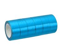 PATIKIL Metallic Washi Tape 15mm x 5m, 6 Pack Art Paper Mirror Masking Foil Sticker Self-Adhesive for DIY Art Craft Wrapping Wedding Decoration, Blue