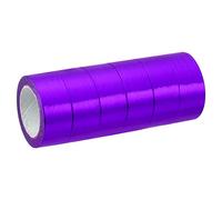 PATIKIL Metallic Washi Tape 15mm x 5m, 6 Pack Art Paper Mirror Masking Foil Sticker Self-Adhesive for DIY Art Craft Wrapping Wedding Decoration, Purple