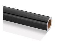 PATIKIL Metallic Wrapping Paper, 16 Inch x 400 Inch(32.8Ft) Foil Wrapping Paper Roll Matte Gift 120 GSM for Gift Christmas Wedding Birthday Women Men, Black