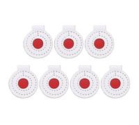 PATIKIL Microfiber Bullseye Targets 4cm, 7Pcs Competition Game Target Shooting Practice Fabric Pad Disc Accuracy Training Tool Outdoor Hunting Accessories