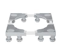 PATIKIL Mini Fridge Stand, 8 Fix Feet Dolly Laundry Refrigerator Stand Base Iron Universal Adjustable Mobile Base for Water Cooler Washer Dryer, 3.5"-4.3" Height