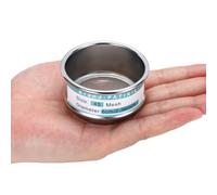 PATIKIL Mini Lab Sieve Test Mesh Sieve, 2.5in Diameter, 45 Mesh 0.4mm | 304 Stainless Steel Wire, Sifting Screen Great for Industrial Laboratory Soil Testing Baking Sifting Jewelry Powder