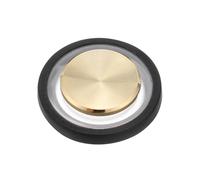 PATIKIL Mobile Phone Game Joystick, Spiral Game Control Touch Screen Joystick with Storage Box for Mobile Tablet Smart Phone, Gold/Black