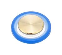 PATIKIL Mobile Phone Game Joystick, Spiral Game Control Touch Screen Joystick with Storage Box for Mobile Tablet Smart Phone, Gold/Blue