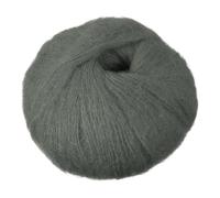 PATIKIL Mohair Yarn, Soft Yarn Faux Mohair Fuzzy Fur Fine Fluffy Yarns Thin for Crocheting Knitting Sweater Scarf Hat Crafts Blanket Rug, Dark Gray