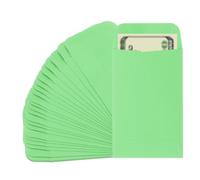 PATIKIL Money Envelope, 25 Pack 3.5" x 2.2" Cash Envelopes Money Holder Bags Budgeting Saving Challenge Letter for Gift Coins Checks Tickets Jewelry Passport Card, Deep Green