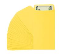 PATIKIL Money Envelope, 25 Pack 6.5" x 3.5" Cash Envelopes Money Holder Bags Budgeting Saving Challenge Letter for Gift Coins Checks Tickets Jewelry Passport Card, Light Yellow