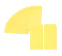 PATIKIL Money Envelope 6.5" x 3.5", 200Pcs Cash Envelopes Money Holder Bags Budgeting Saving Challenge Letter for Gift Coins Checks Tickets Jewelry Passport Card, Yellow