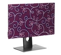 PATIKIL Monitor Dust Cover Anti-Static Dustproof Protective Cover Computer Screen Sleeve for 28 Inch Computer Monitors PC Desktop TV LCD LED HD Panel Case, Purple