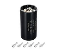 PATIKIL Motor Start Capacitor, 124-149uF/Mfd 110-125V 50/60Hz CD60 Run Capacitor Motor Starting Capacitor for Electric Motor Starts Running