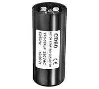 PATIKIL Motor Start Capacitor, 270-324uF/Mfd 250VAC 50/60Hz CD60 Run Capacitor Motor Starting Capacitor for Electric Motor Starts Running