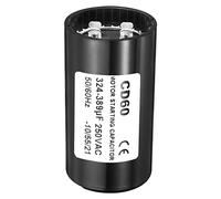 PATIKIL Motor Start Capacitor, 324-389uF/Mfd 250VAC 50/60Hz CD60 Run Capacitor Motor Starting Capacitor for Electric Motor Starts Running