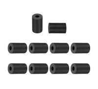 PATIKIL Multi Purpose Rubber Spacer, 10Pcs 10mm ID x 25mm OD x 40mm T Neoprene Round Anti-Vibration Isolation Pads Isolator Rubber Bushings Spacer Washer for HVAC Bolts Car Accessories
