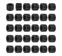 PATIKIL Multi Purpose Rubber Spacer, 30Pcs 8mm ID x 15mm OD x 10mm T Neoprene Round Anti-Vibration Isolation Pads Isolator Rubber Bushings Spacer Washer for HVAC Bolts Car Accessories