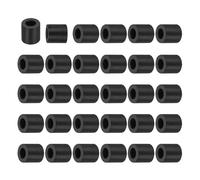 PATIKIL Multi Purpose Rubber Spacer, 50Pcs 6mm ID x 12mm OD x 10mm T Neoprene Round Anti-Vibration Isolation Pads Isolator Rubber Bushings Spacer Washer for HVAC Bolts Car Accessories