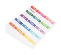PATIKIL Name Tag Stickers, 405 Pcs Hi My Name is Stickers Removable Labels for Clothes Daycare Classroom Office Meeting, Mixed Colors