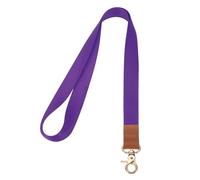 PATIKIL Neck Lanyard, 1 Set Long ID Badge Lanyard with Lobster Clasp for Teacher Women Men Keychain Lanyard Strap for Wallet Keys ID Card Whistle, Dark Purple