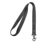 PATIKIL Neck Lanyard, 1 Set Long ID Badge Lanyard with Lobster Clasp for Teacher Women Men Keychain Lanyard Strap for Wallet Keys ID Card Whistle, Pure Black