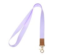 PATIKIL Neck Lanyard, 1 Set Long ID Badge Lanyard with Lobster Clasp for Teacher Women Men Keychain Lanyard Strap for Wallet Keys ID Card Whistle, Light Purple
