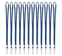 PATIKIL Neck Lanyards, 100 Pack Neck Lanyards Bulk Long Strap with Swivel Hook Clip for ID Badge Holder, Name Tag, Keys, Office, Teachers, Business, Dark Blue
