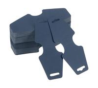 PATIKIL Necklace & Bracelet Display Cards 200 Pcs Jewelry Blank Card Holder Jewelry Packaging for Hanging Necklaces Chokers Earrings Hair Band Accessories (Navy Blue, 5x2 Inch)