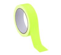 PATIKIL Neon Gaffer Cloth Tape3cm x 10 Meters, Fluorescent Adhesive Tape Black Light Glow Tape for Stage Party Play Grid DIY Art Crafts, Yellow