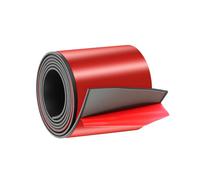 PATIKIL Neoprene Rubber Strips 100mm Wide x 3mm Thick x 1.5 Meters Long, Self Adhesive Solid Rubber Sheet for Shock Absorption Gasket DIY Crafts Sealing Weather Striping, Black