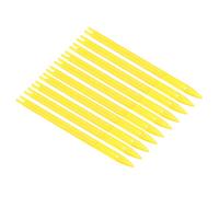 PATIKIL Netting Needle Shuttles 1#, 20 Pack Plastic Fishing Net Repair Tool, Yellow