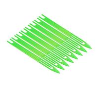PATIKIL Netting Needle Shuttles 8#, 8 Pack Plastic Fishing Net Repair Tool, Green