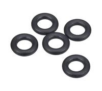 PATIKIL Nitrile Rubber O-Rings 11mm OD 6mm ID 2.65mm Width, 5 Pcs Metric Sealing Gasket for Faucet Plumbing Automotive Repair, Black