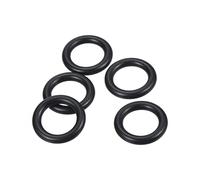PATIKIL Nitrile Rubber O-Rings 23mm OD 15mm ID 4mm Width, 50 Pcs Metric Sealing Gasket for Faucet Plumbing Automotive Repair, Black