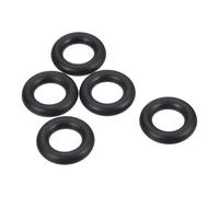 PATIKIL Nitrile Rubber O-Rings 25mm OD 15mm ID 5mm Width, 25 Pcs Metric Sealing Gasket for Faucet Plumbing Automotive Repair, Black
