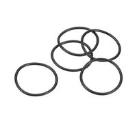 PATIKIL Nitrile Rubber O-Rings 36mm OD 32mm ID 2mm Width, 25 Pcs Metric Sealing Gasket for Faucet Plumbing Automotive Repair, Black