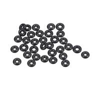 PATIKIL Nitrile Rubber O-Rings 4.5mm OD 1.5mm ID 1.5mm Width, 100 Pcs Metric Sealing Gasket for Faucet Plumbing Automotive Repair, Black