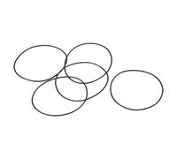 PATIKIL Nitrile Rubber O-Rings 40mm OD 38mm ID 1mm Width, 20 Pcs Metric Sealing Gasket for Faucet Plumbing Automotive Repair, Black